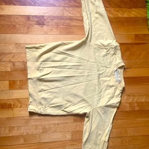 John Galt Yellow Honey Crew Neck